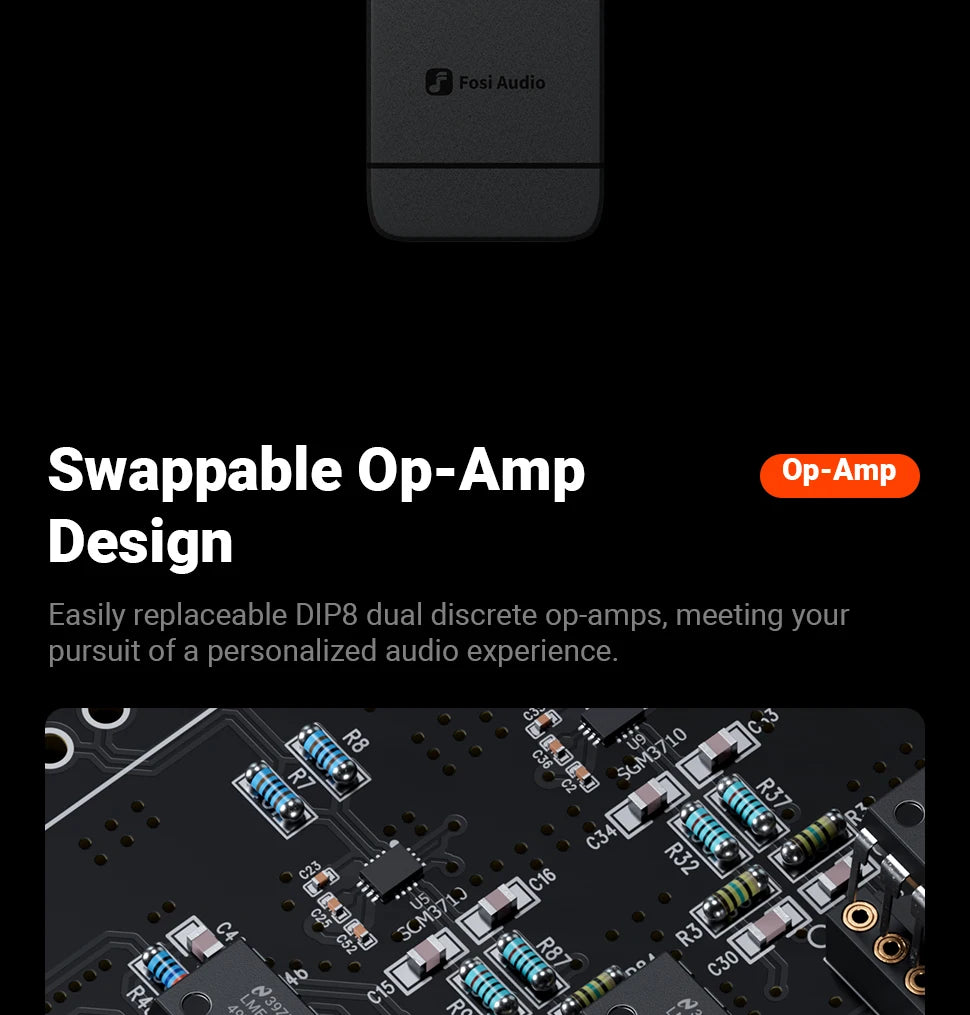 Fosi Audio ZD3 Bluetooth Desktop DAC – ES9039Q2M, USB/ARC, Remote Control