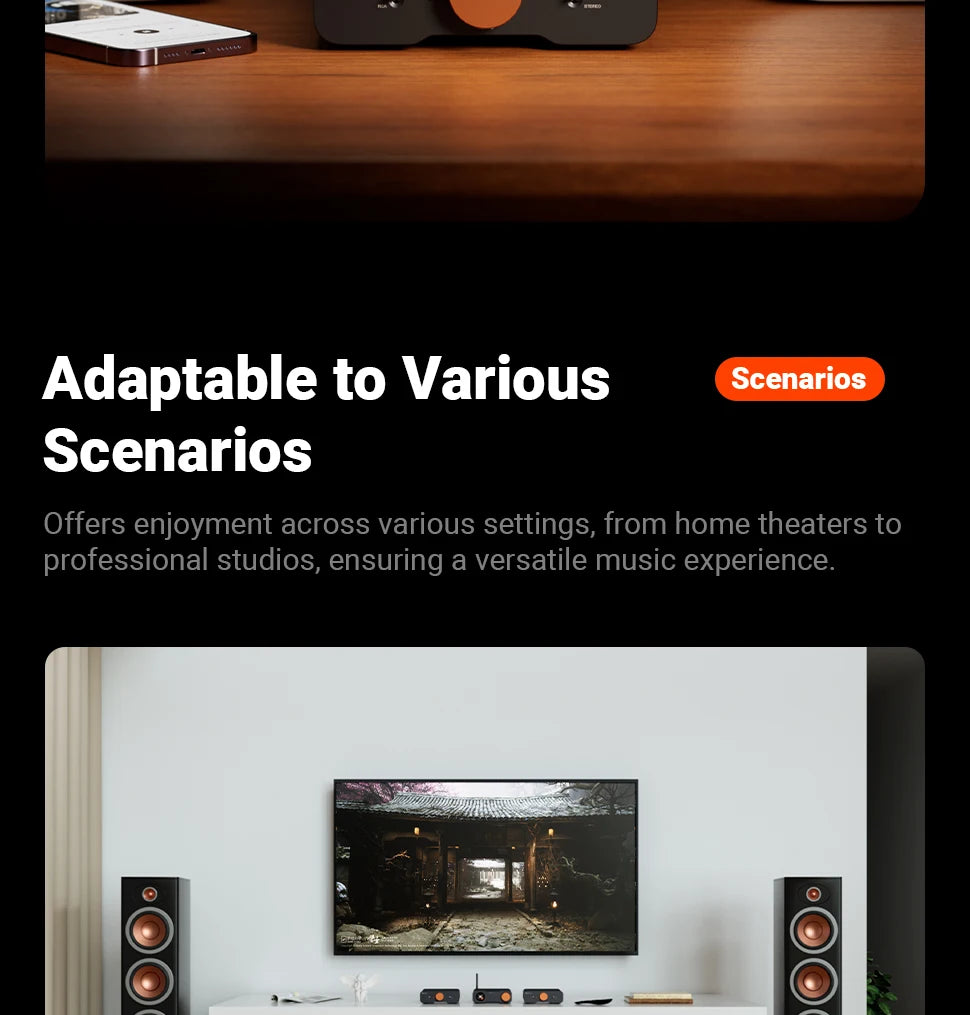 Fosi Audio ZD3 Bluetooth Desktop DAC – ES9039Q2M, USB/ARC, Remote Control