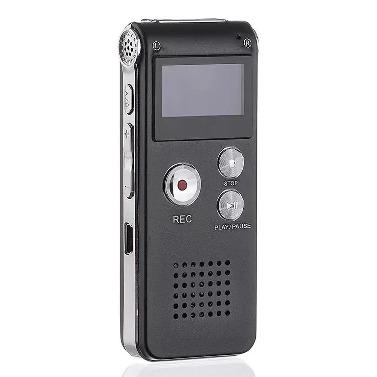 Digital Voice Recorder – 8GB USB Audio Recorder with Playback & MP3 Function