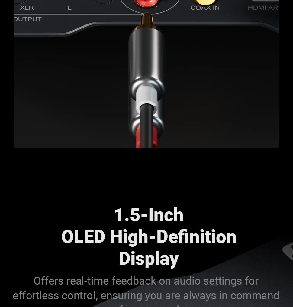 Fosi Audio ZD3 Bluetooth Desktop DAC – ES9039Q2M, USB/ARC, Remote Control