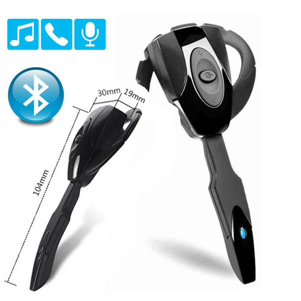 Wireless Bluetooth Headset – Hands-Free Business Earphones with Mic