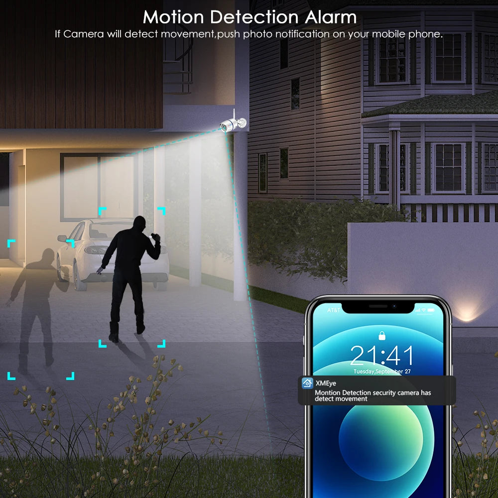 WiFi NVR 8CH/4CH 6MP H.265 ONVIF – Network Video Recorder with Face Detection