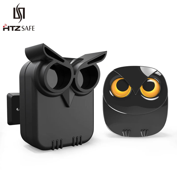 HTZSAFE Wireless Driveway Alarm – Waterproof PIR Motion Detector Security System