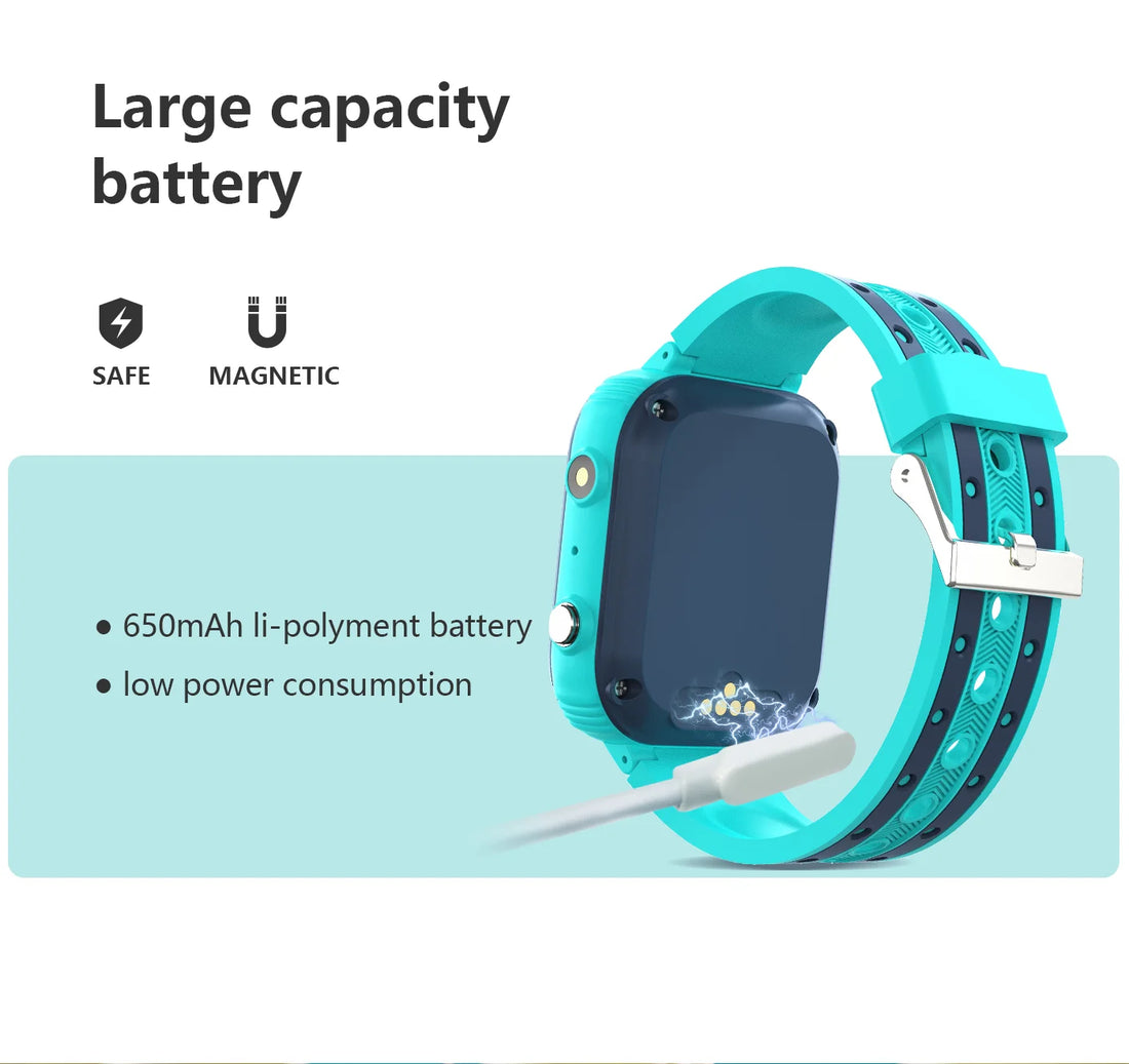 LT21 4G Kids Smartwatch – GPS Tracker, Video Call, SOS, IP67 Waterproof, WiFi, Camera, Phone Watch for Children