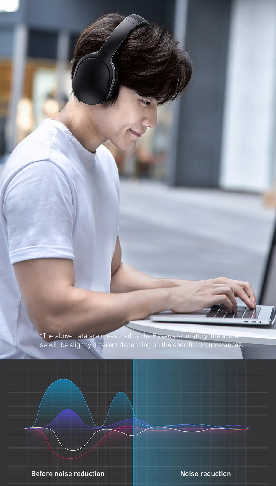 Baseus D02 Pro Wireless Headphones – HiFi Bluetooth Foldable Headset with Audio Cable