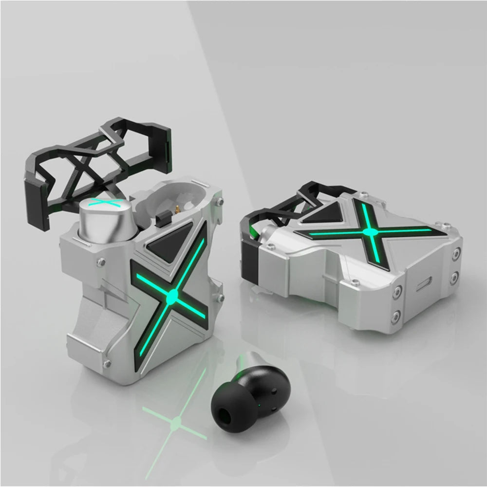 TWS K89 Wireless Gaming Earphones – In-Ear Bluetooth with Noise Canceling & Mechanical Style