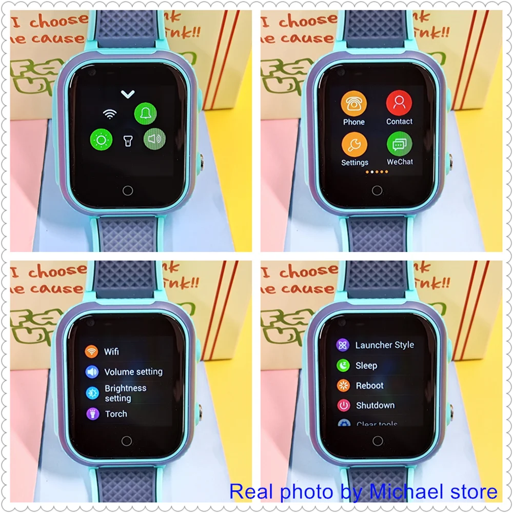 LT21 4G Kids Smartwatch – GPS Tracker, Video Call, SOS, IP67 Waterproof, WiFi, Camera, Phone Watch for Children