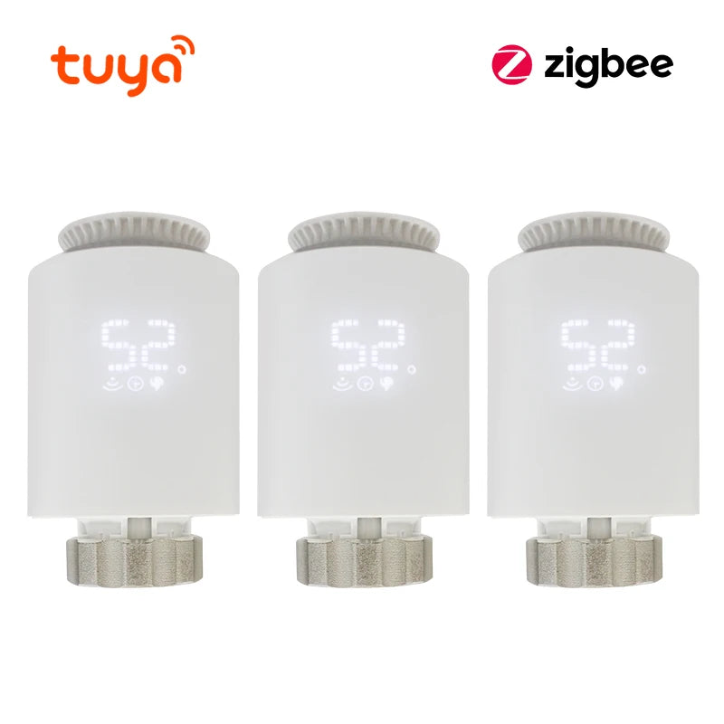 Tuya ZigBee 3.0 Smart TRV – Thermostatic Radiator Valve with Alexa & Google Home Support