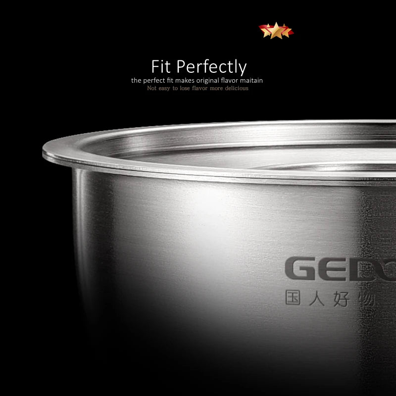 LFGB Certified 304 Stainless Steel Egg Custard Steamer – Ultra Thick & Durable Food Steaming Bowl for Kitchen