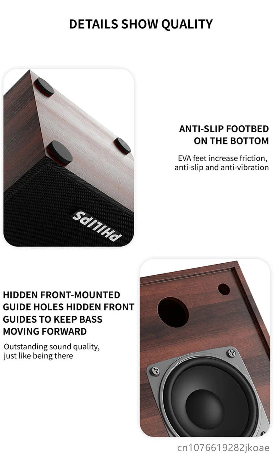 Philips SPA20 Bluetooth Speaker – 360° Stereo Sound for MacBook & PC