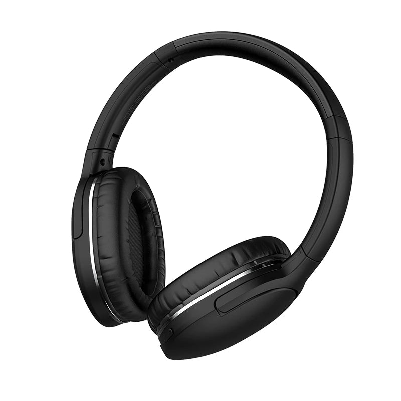 Baseus D02 Pro Wireless Headphones – HiFi Bluetooth Foldable Headset with Audio Cable