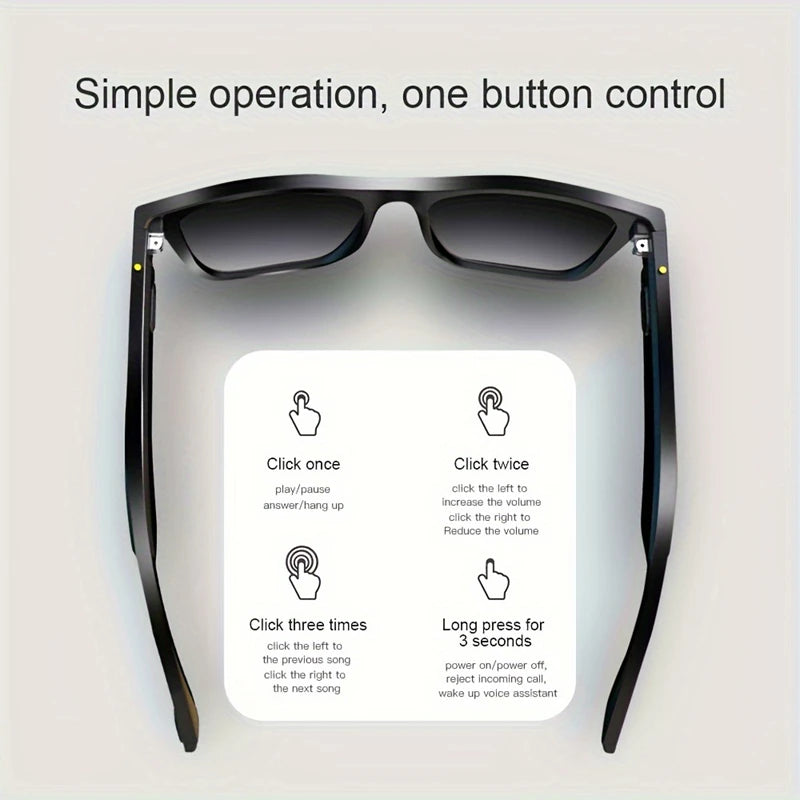 Xiaomi Smart Bluetooth 5.3 Sunglasses – Wireless Calls, Music & Voice Assistant