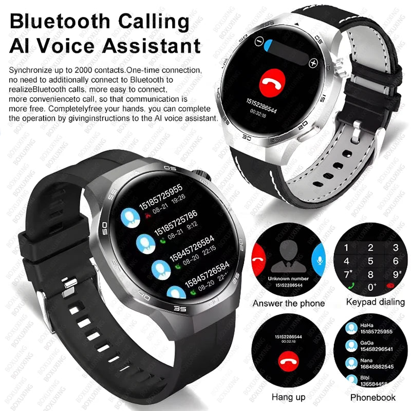 Huawei Watch GT5 Pro – AMOLED Smartwatch with NFC, GPS & Bluetooth Call