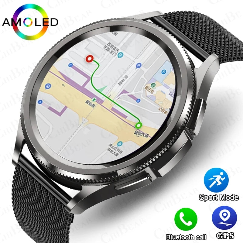 Samsung Galaxy Watch6 Classic – GPS Smartwatch with Bluetooth Call & Health Tracking