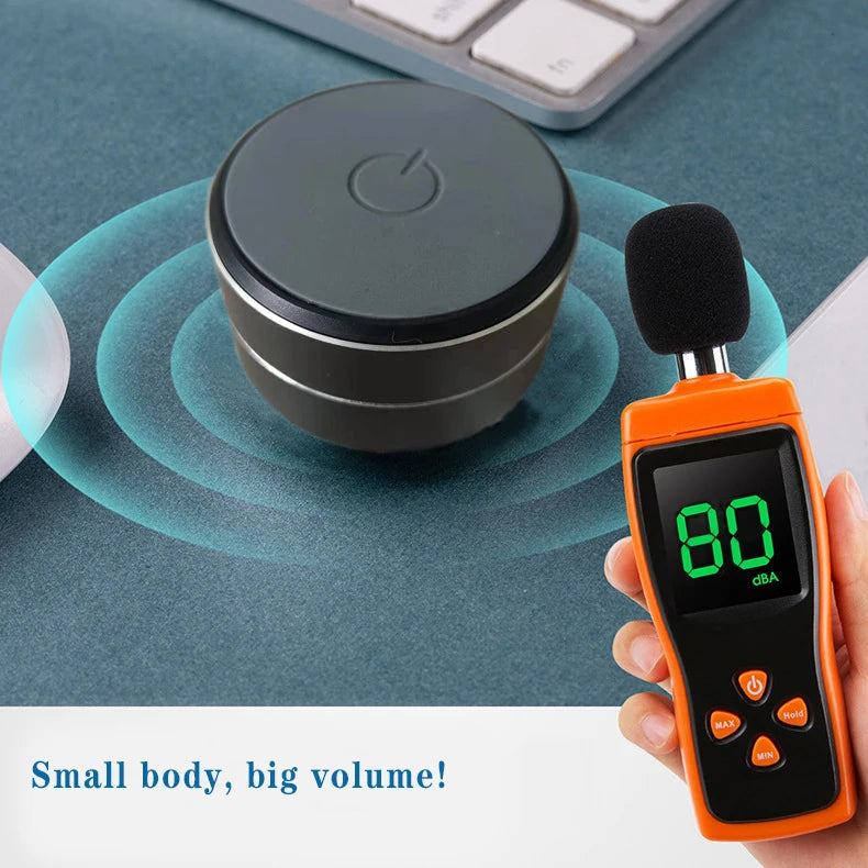 Bone Conduction Wireless Speaker – TWS Hi-Fi Sound with Sucker Mount & Wearable Loop