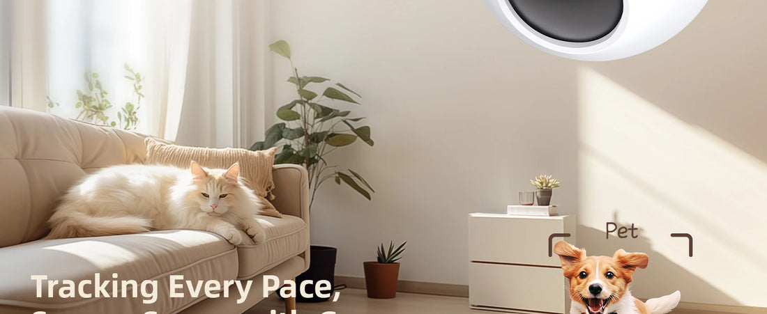Blurams 2.4 & 5G WiFi Indoor Camera 2K HD – 360° PTZ, Night Vision, 2-Way Talk, Pet & Baby Monitor