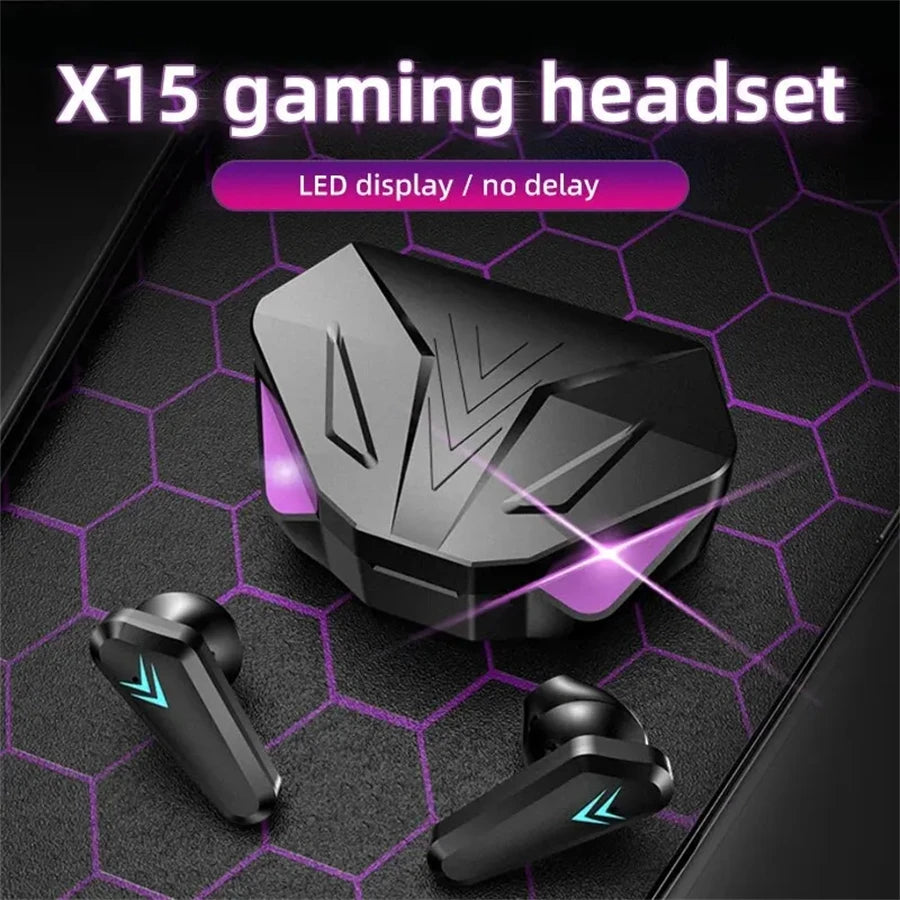 New TWS Wireless Bluetooth Earphones – Waterproof Sport Headset with Mic