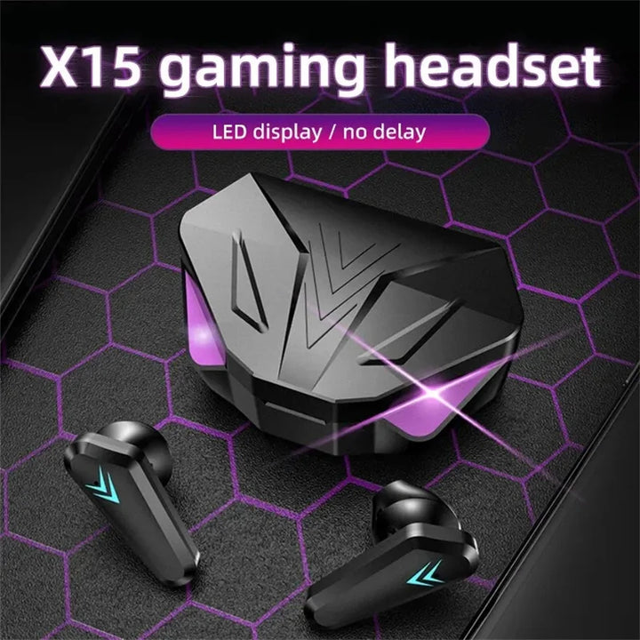 New TWS Wireless Bluetooth Earphones – Waterproof Sport Headset with Mic