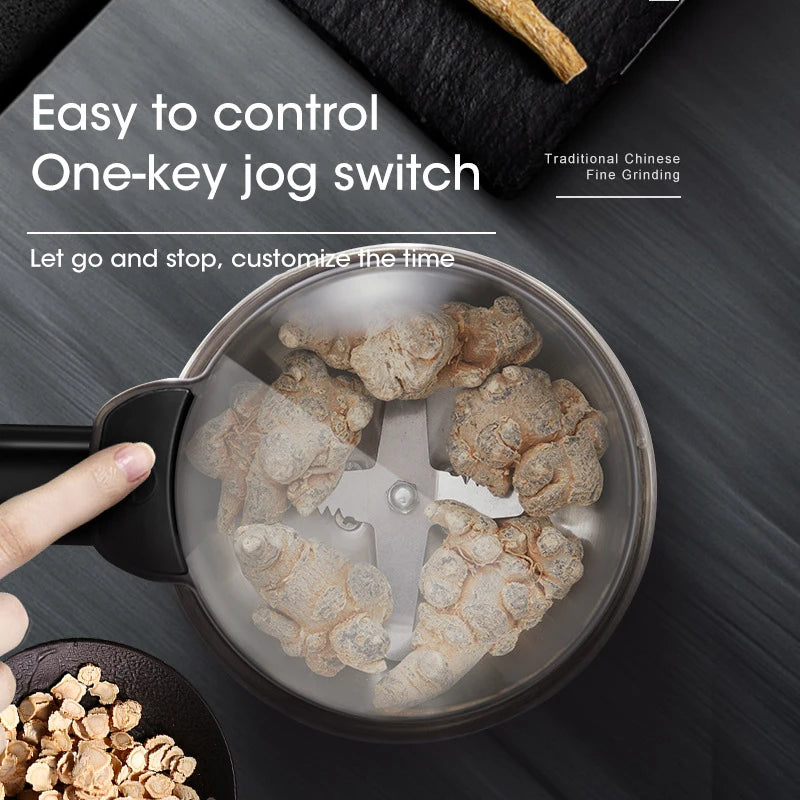 400W Electric Coffee & Spice Grinder – Multi-Purpose Kitchen Mill