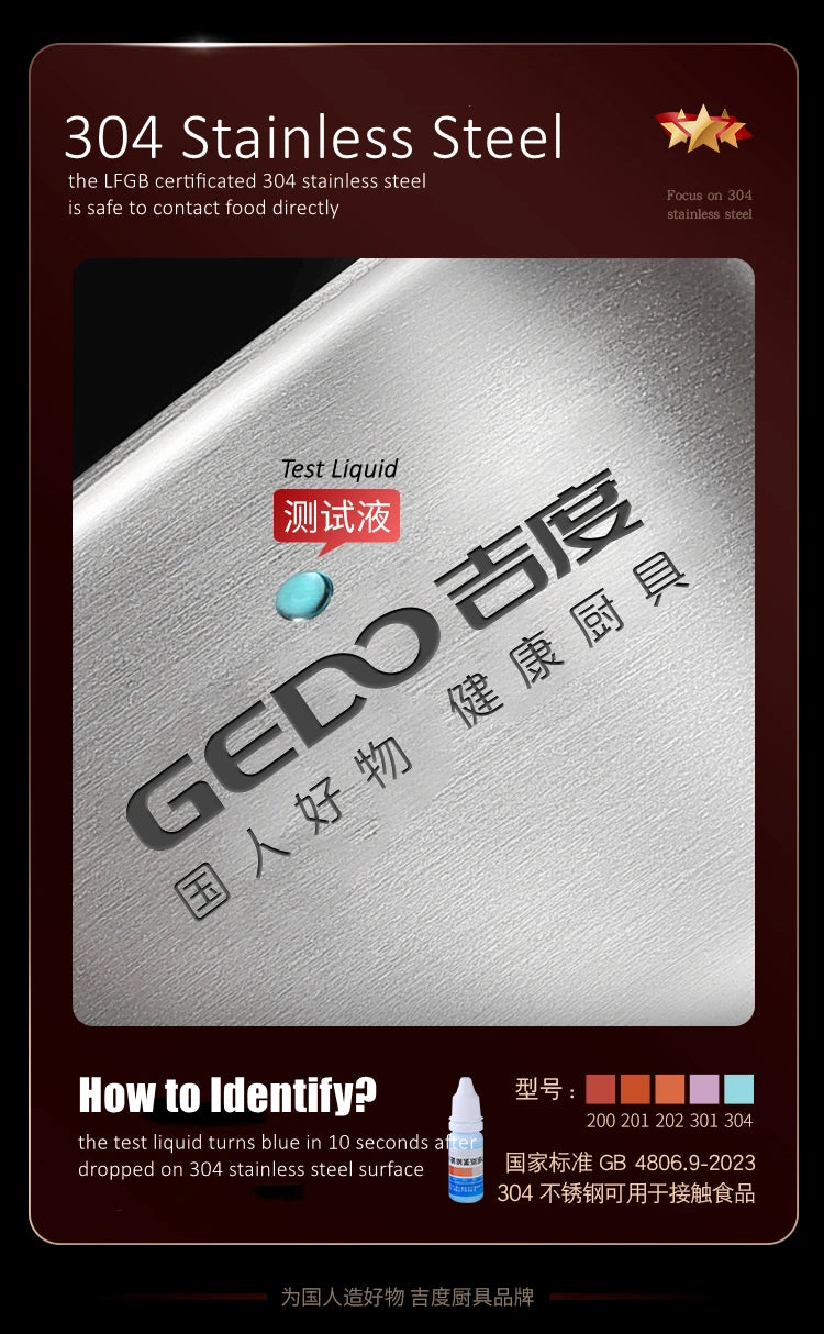 LFGB Certified 304 Stainless Steel Egg Custard Steamer – Ultra Thick & Durable Food Steaming Bowl for Kitchen