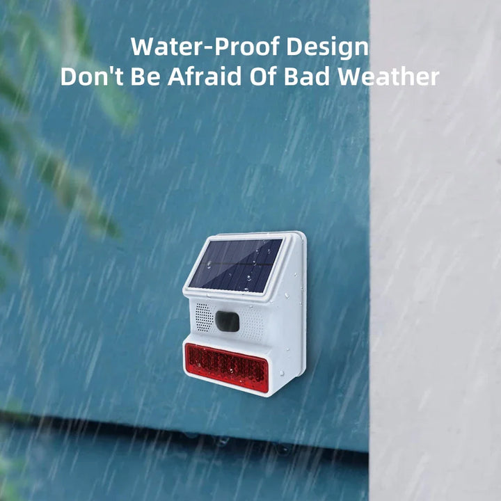 PGST-523 Outdoor Wireless Alarm System – Solar-Powered 433MHz GSM Security with Infrared Sensor & Flashlight