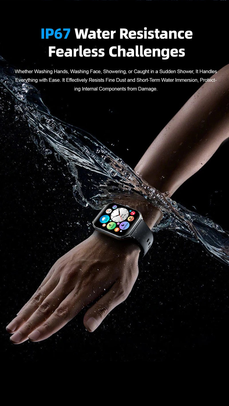 Xiaomi Ultra Thin Smart Watch – 1.96" AMOLED HD Display, Call & Reminder