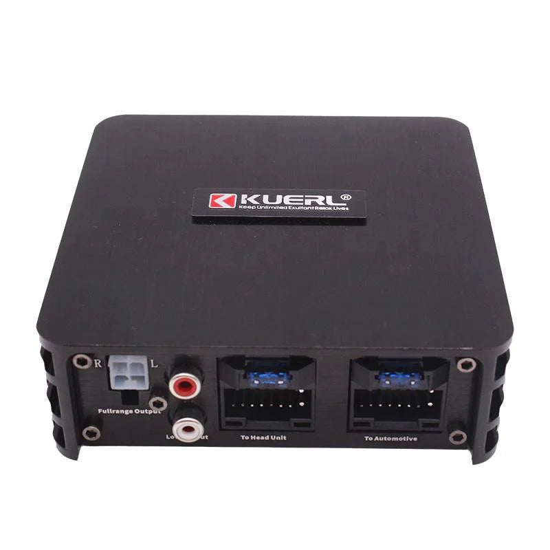 4×60W DSP Car Audio Amplifier – Class AB, Non-Destructive Install, Android Screen Compatible