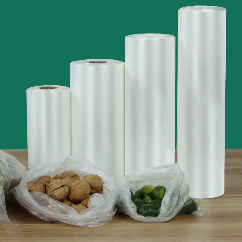 Eco-Friendly Food Fresh-Keeping Bags – 800g Large Roll for Kitchen & Freezer Use
