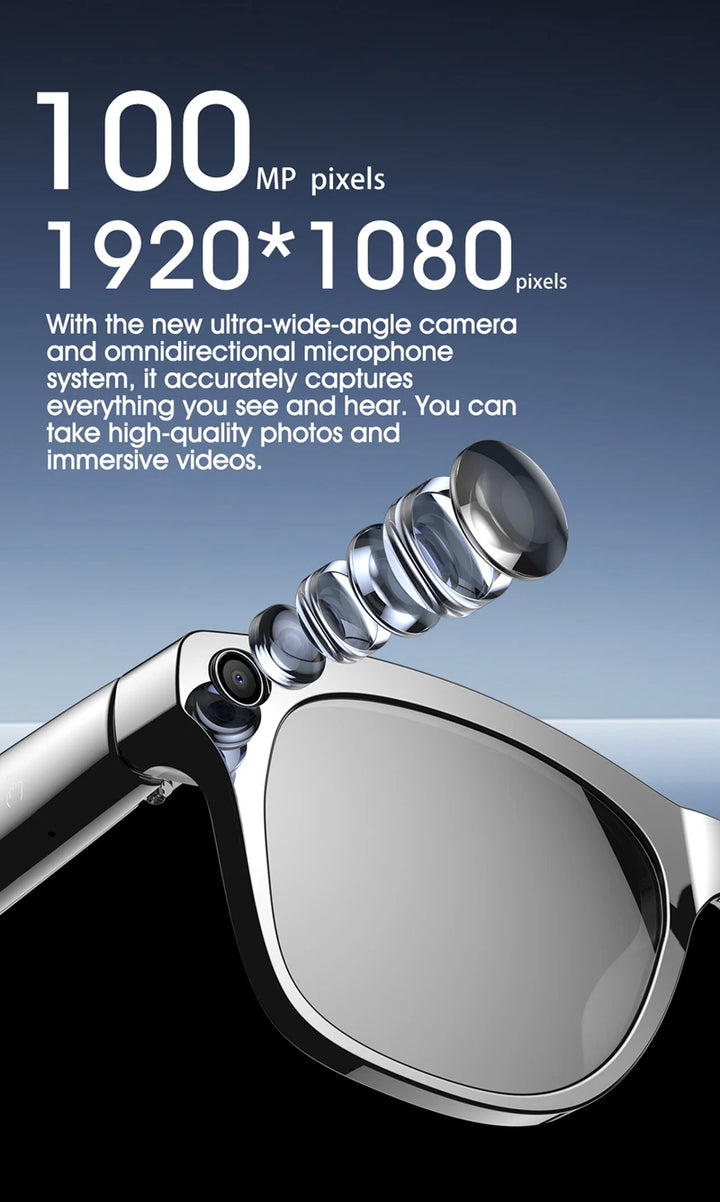 Xiaomi 4K AI Smart Glasses – 100MP HD Camera, Bluetooth Call & Voice Assistant
