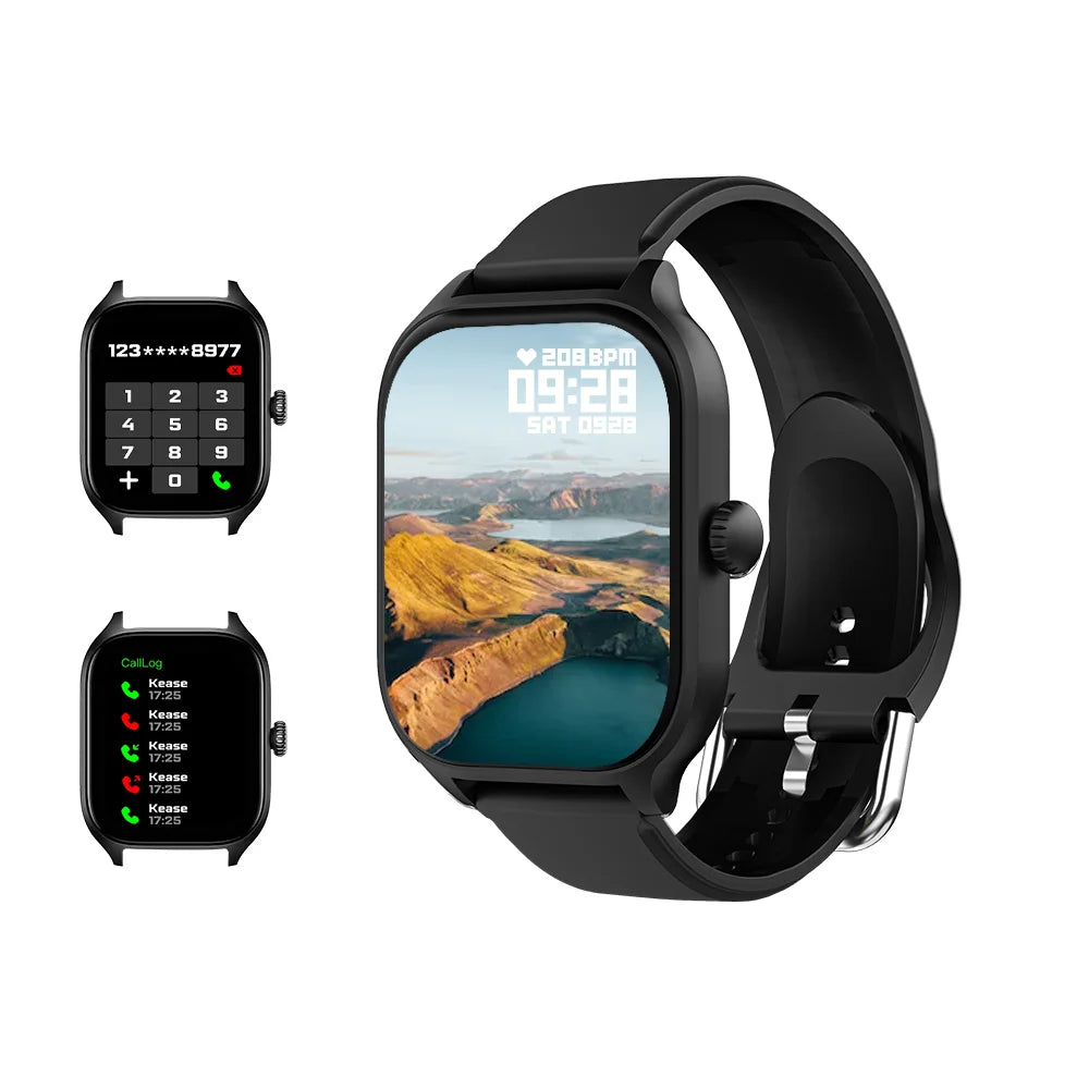 LAXASFIT H9 Smartwatch – 2025 Bluetooth Fitness Tracker