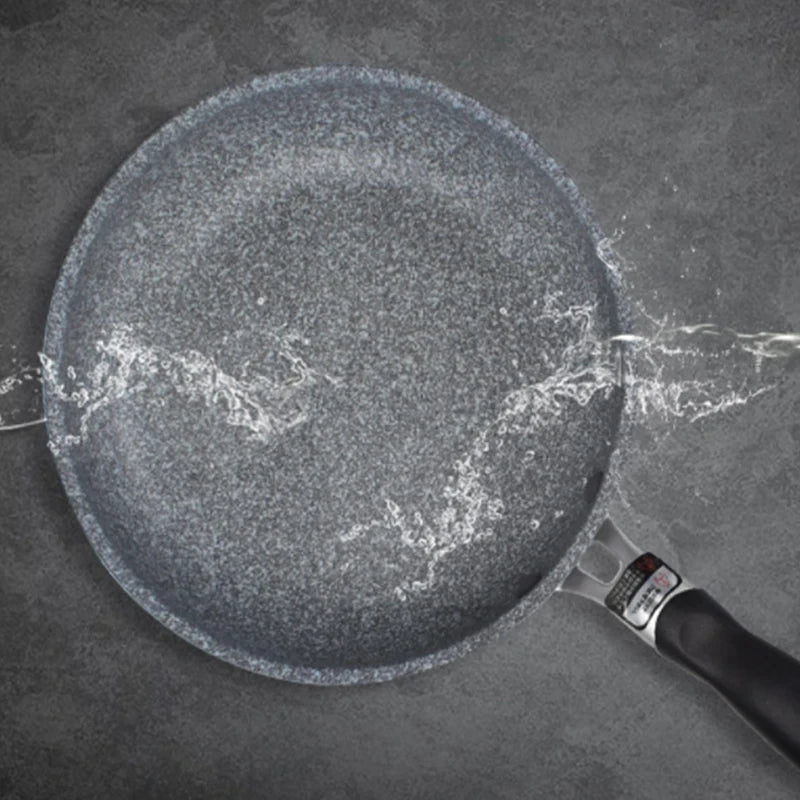 Durable Stone Non-Stick Frying Pan – 20–28cm Skillet for Gas & Induction Cookers
