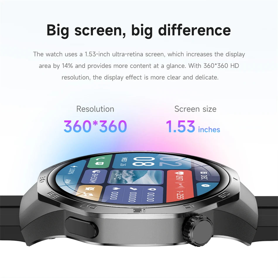 Huawei Watch GT5 Pro – AMOLED Smartwatch with NFC, GPS & Bluetooth Call