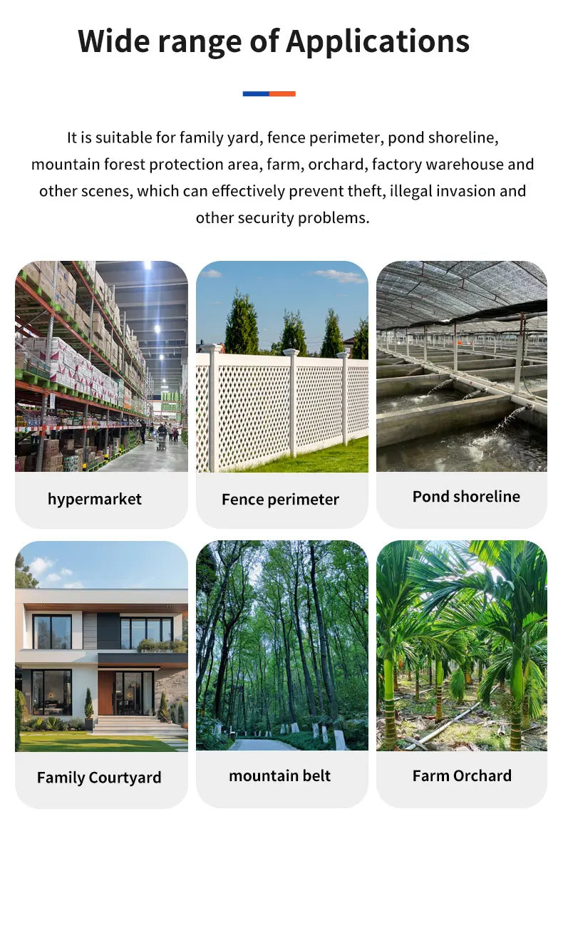 PGST-523 Outdoor Wireless Alarm System – Solar-Powered 433MHz GSM Security with Infrared Sensor & Flashlight