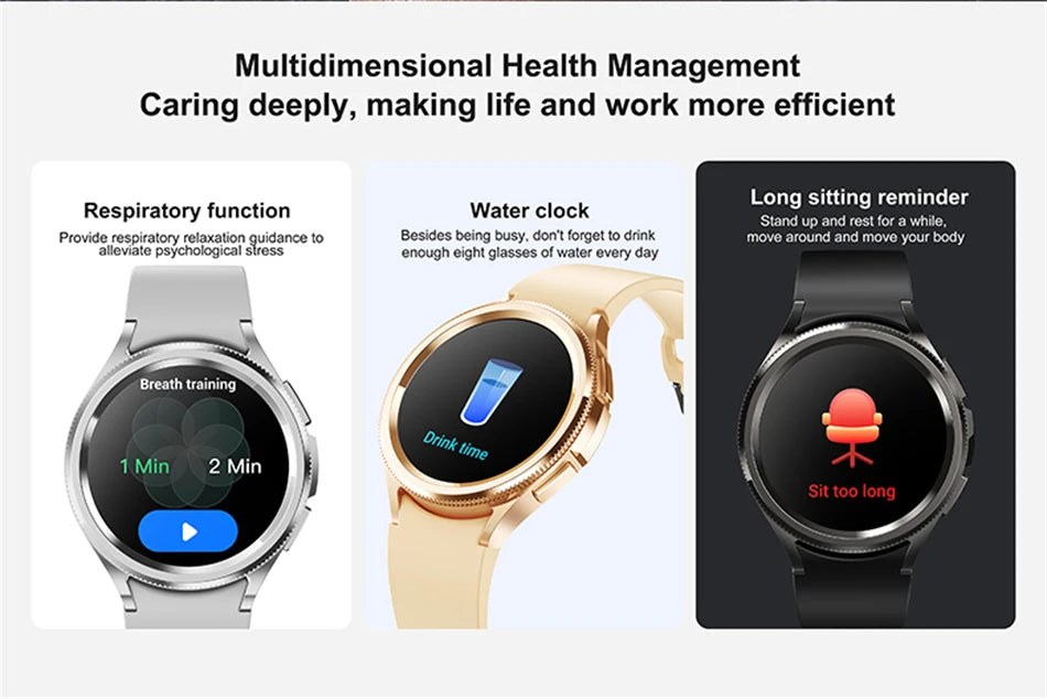 Samsung Galaxy Watch6 Classic – GPS Smartwatch with Bluetooth Call & Health Tracking