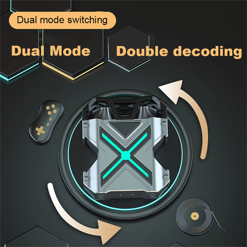 TWS K89 Wireless Gaming Earphones – In-Ear Bluetooth with Noise Canceling & Mechanical Style