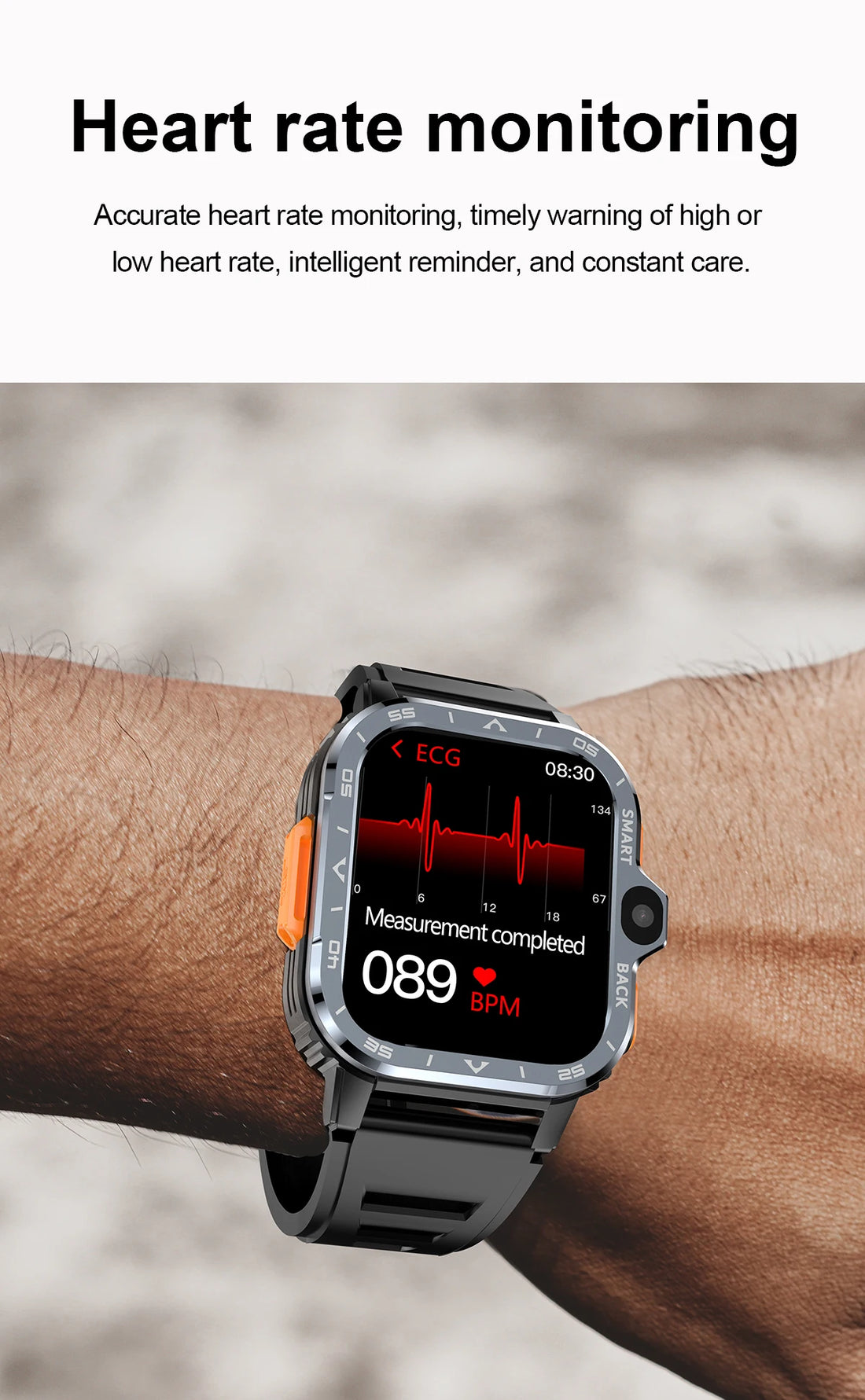 Valdus PGD Android Smart Watch – Dual Camera, GPS, 4G SIM, NFC, 16G/64G Storage