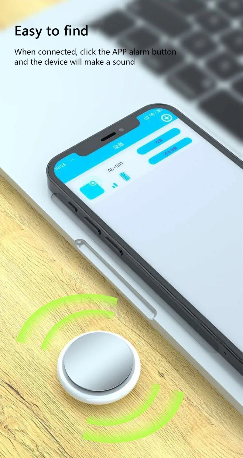 Xiaomi Mini Smart Anti-Lost Tracker – Bluetooth 5.0 GPS Locator Tag for Pets, Kids, Bags, and Wallets