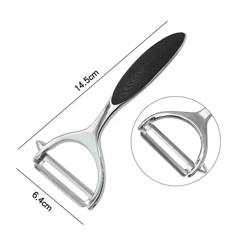 Stainless Steel Vegetable & Potato Peeler – Multi-Function Kitchen Tool