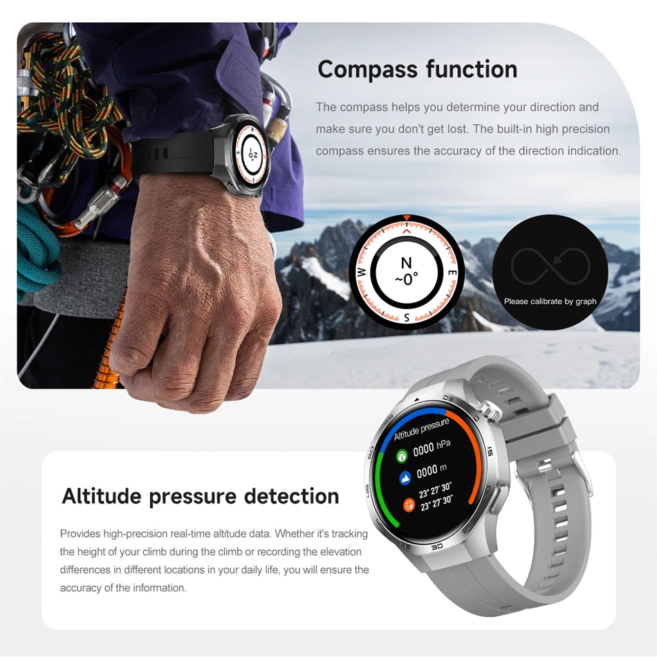 Huawei Watch GT5 Pro – AMOLED Smartwatch with NFC, GPS & Bluetooth Call