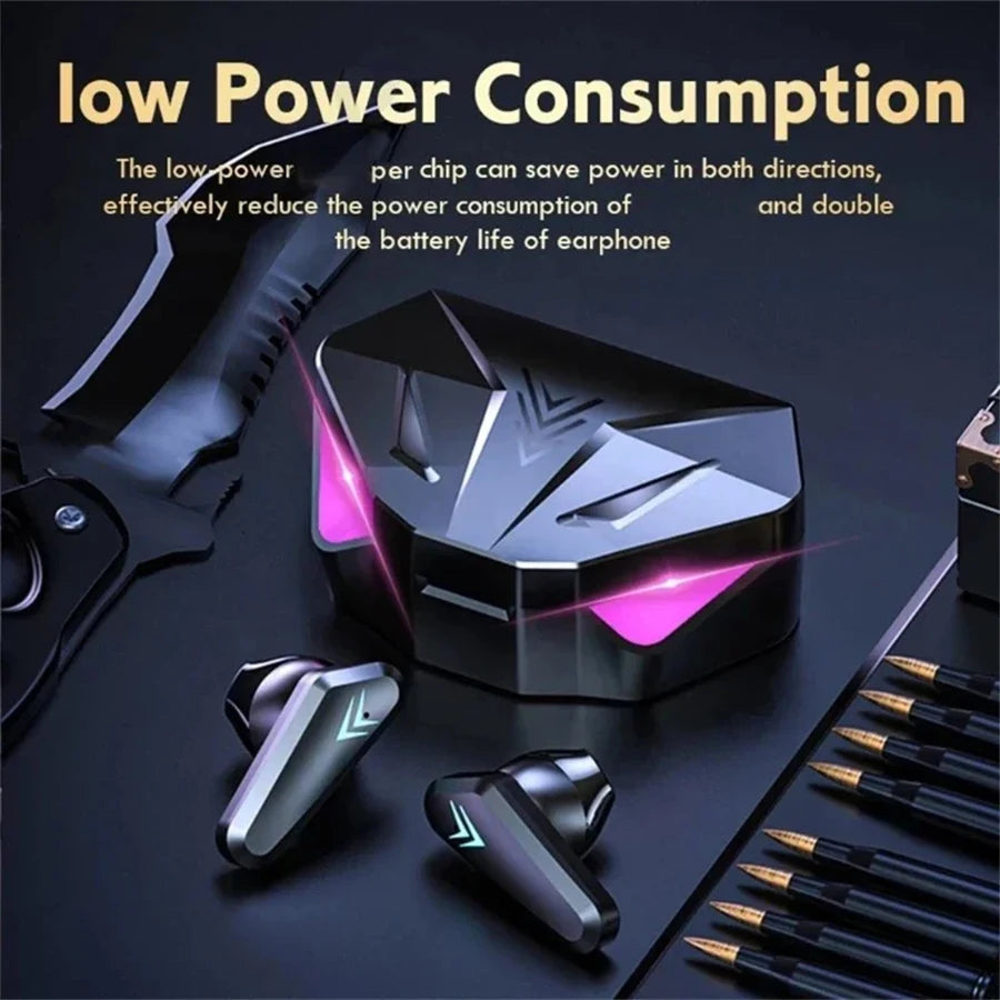 New TWS Wireless Bluetooth Earphones – Waterproof Sport Headset with Mic