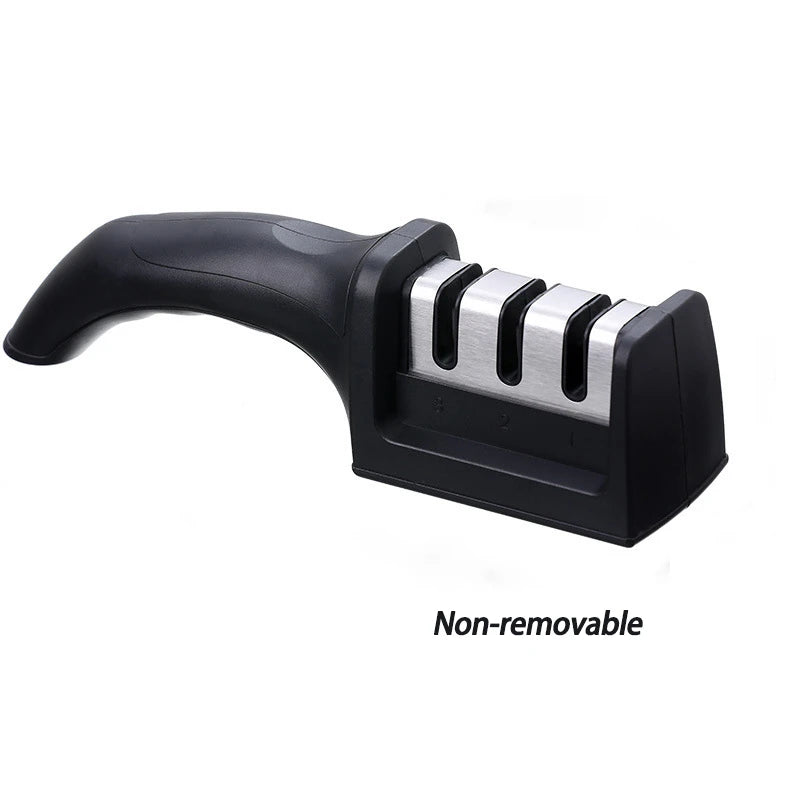 Level 3 Quick Knife Sharpener – Anti-Slip Base Kitchen Tool