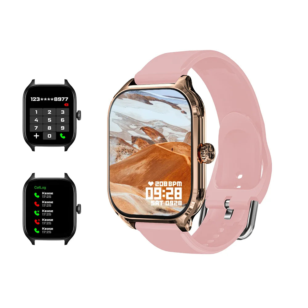 LAXASFIT H9 Smartwatch – 2025 Bluetooth Fitness Tracker