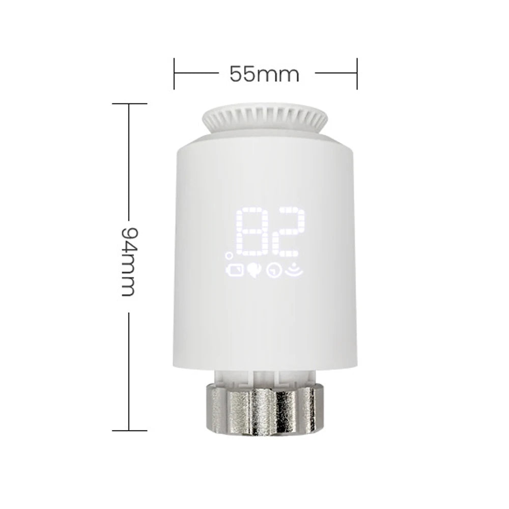 Tuya ZigBee 3.0 Smart TRV – Thermostatic Radiator Valve with Alexa & Google Home Support