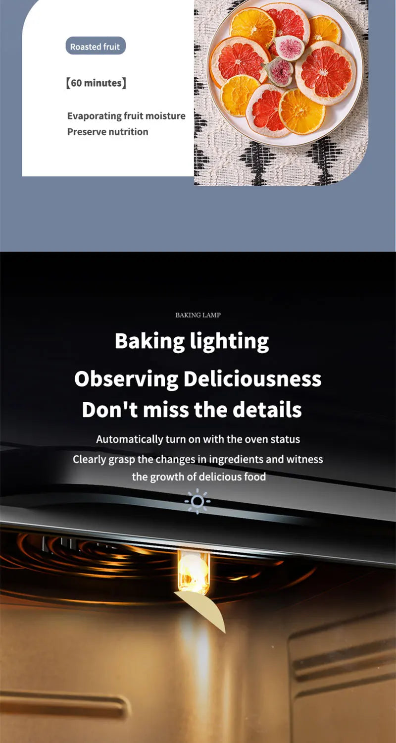 10L Large Capacity Electric Air Fryer – Oil-Free Convection Oven with 360° Baking