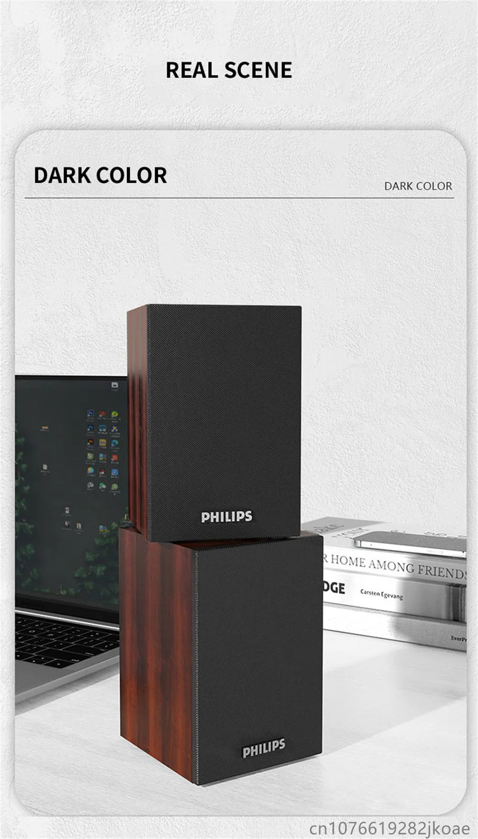 Philips SPA20 Bluetooth Speaker – 360° Stereo Sound for MacBook & PC