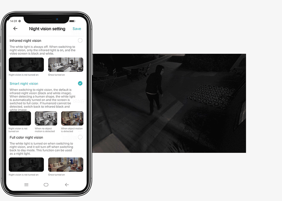 IMILAB EC5 3MP 2K Floodlight Outdoor Security Camera – 360° PTZ, Color Night Vision, Human Tracking, Auto Deterrence