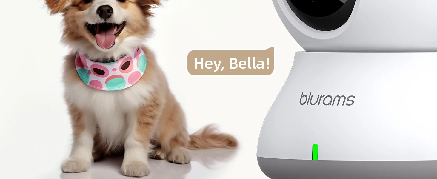 Blurams 2K HD Baby Monitor Camera – Home Security with Motion Detection & Two-Way Audiot