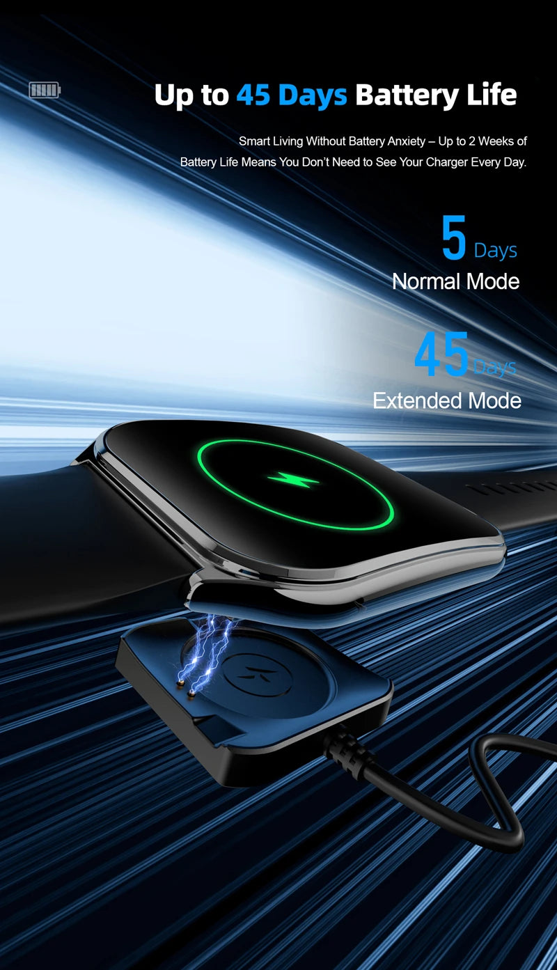 Xiaomi Ultra Thin Smart Watch – 1.96" AMOLED HD Display, Call & Reminder