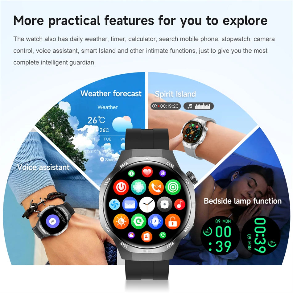 Huawei Watch GT5 Pro – AMOLED Smartwatch with NFC, GPS & Bluetooth Call