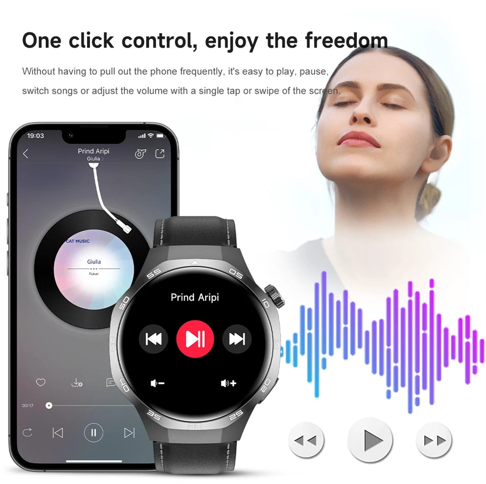 Huawei Watch GT5 Pro – AMOLED Smartwatch with NFC, GPS & Bluetooth Call